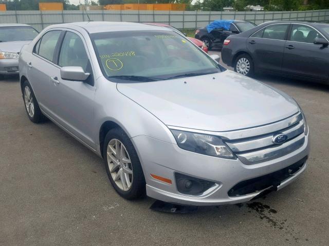 3FAHP0JA6CR220498 - 2012 FORD FUSION SEL SILVER photo 1