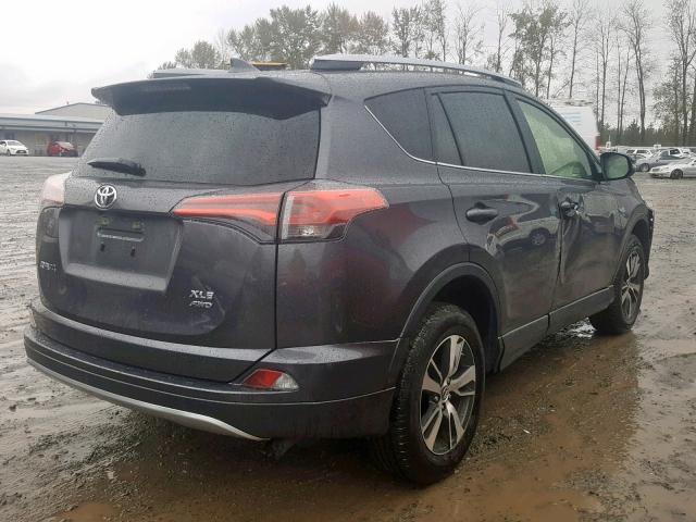 JTMRFREV3JJ733220 - 2018 TOYOTA RAV4 ADVEN GRAY photo 4