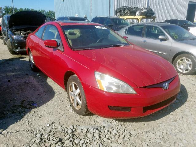 1HGCM72673A015557 - 2003 HONDA ACCORD EX RED photo 1