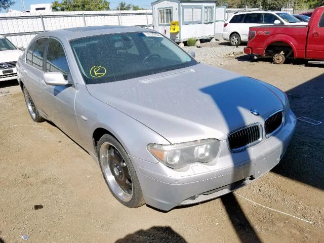 WBAGL63442DP57452 - 2002 BMW 745 I SILVER photo 1