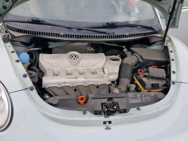 3VWSF31Y06M306471 - 2006 VOLKSWAGEN NEW BEETLE ლურჯი ფოტო 7