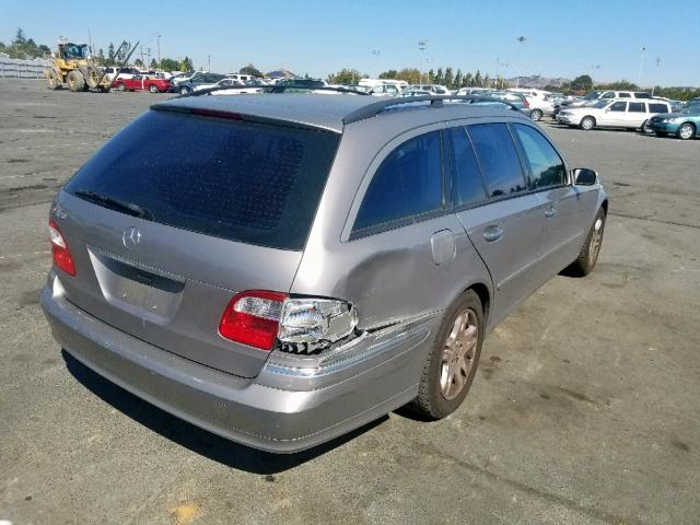 WDBUH65J44A442972 - 2004 MERCEDES-BENZ E 320 GRAY photo 4