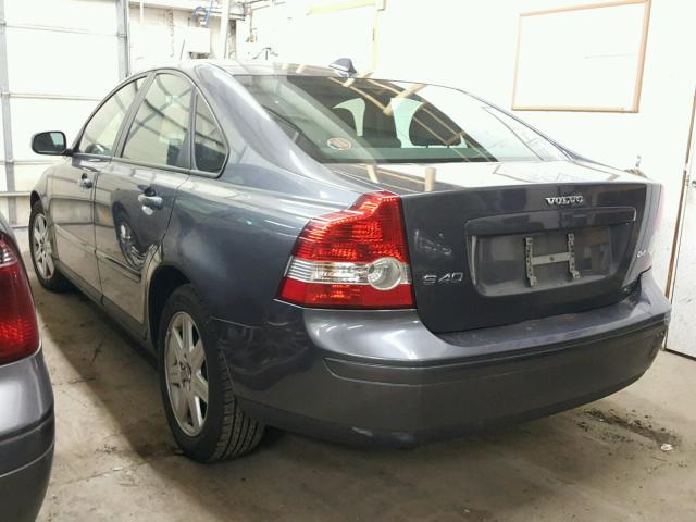 YV1M5382472276466 - 2007 VOLVO S40 GRAY photo 3