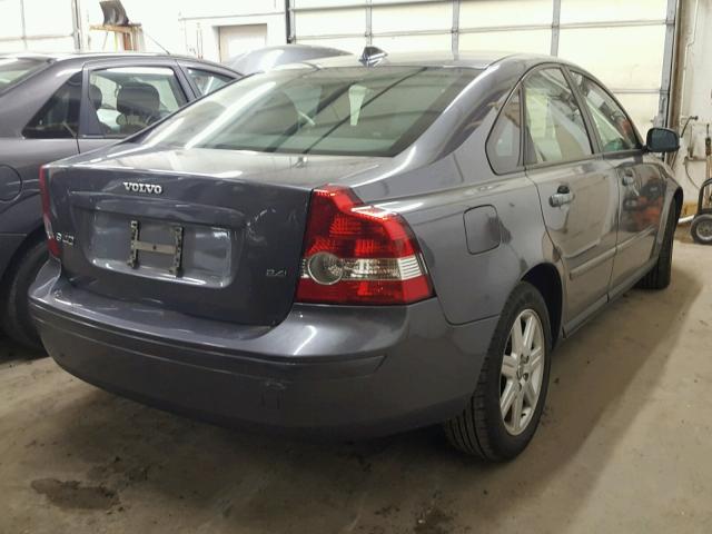 YV1M5382472276466 - 2007 VOLVO S40 GRAY photo 4