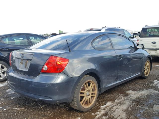 JTKDE177560093028 - 2006 TOYOTA SCION TC 灰色 照片 4