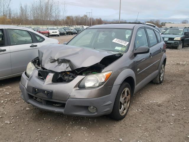 5Y2SM62823Z470128 - 2003 PONTIAC VIBE SILVER photo 2