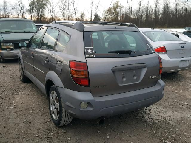 5Y2SM62823Z470128 - 2003 PONTIAC VIBE SILVER photo 3