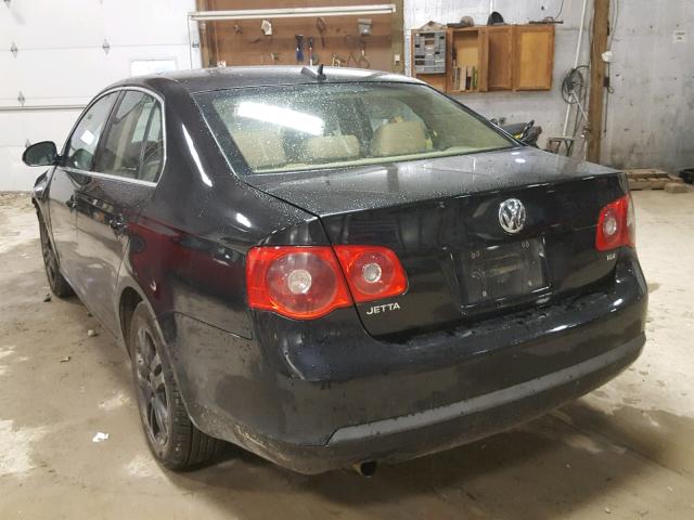 3VWST71K46M780645 - 2006 VOLKSWAGEN JETTA TDI BLACK photo 3