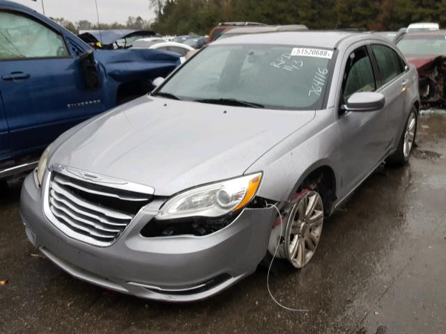 1C3CCBBB7DN764116 - 2013 CHRYSLER 200 TOURIN SILVER photo 2