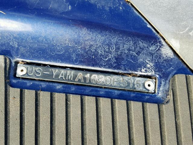 YAMA1020E515 - 2015 YAMAHA JETSKI BLUE photo 10