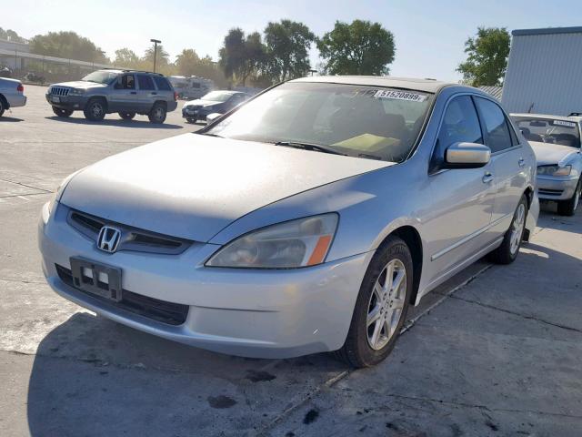 1HGCM66583A045825 - 2003 HONDA ACCORD SILVER photo 2