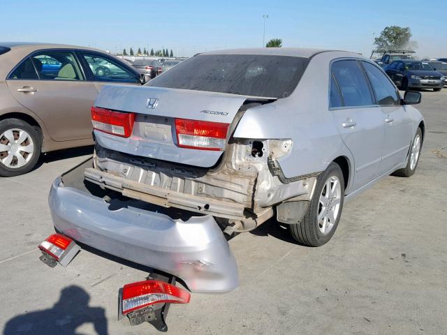 1HGCM66583A045825 - 2003 HONDA ACCORD SILVER photo 4