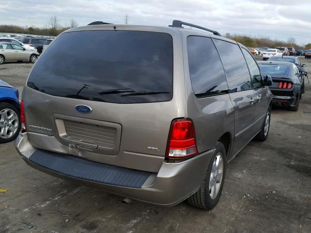 2FMZA52226BA16168 - 2006 FORD FREESTAR S TAN photo 4