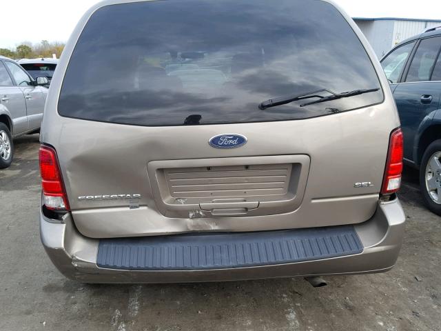 2FMZA52226BA16168 - 2006 FORD FREESTAR S TAN photo 9