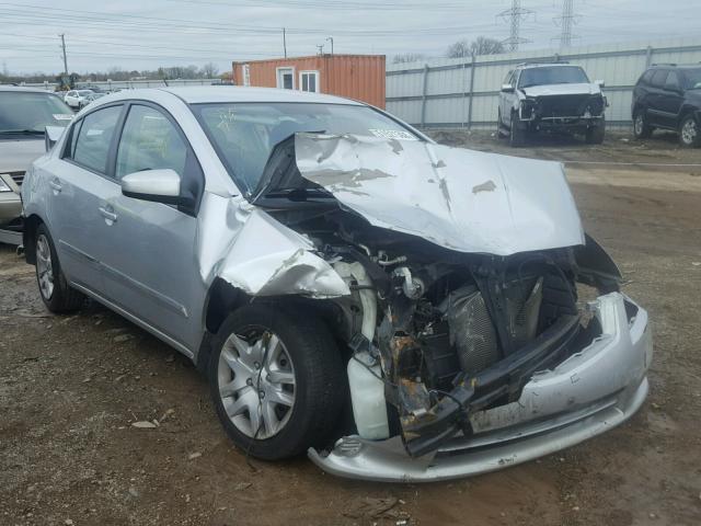 3N1AB6AP8AL653793 - 2010 NISSAN SENTRA 2.0 SILVER photo 1