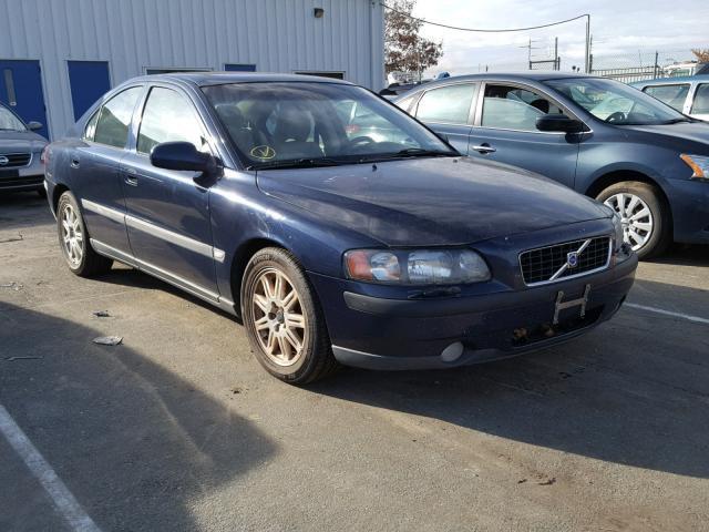 YV1RS58D532246129 - 2003 VOLVO S60 2.4T BLUE photo 1