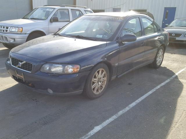 YV1RS58D532246129 - 2003 VOLVO S60 2.4T BLUE photo 2