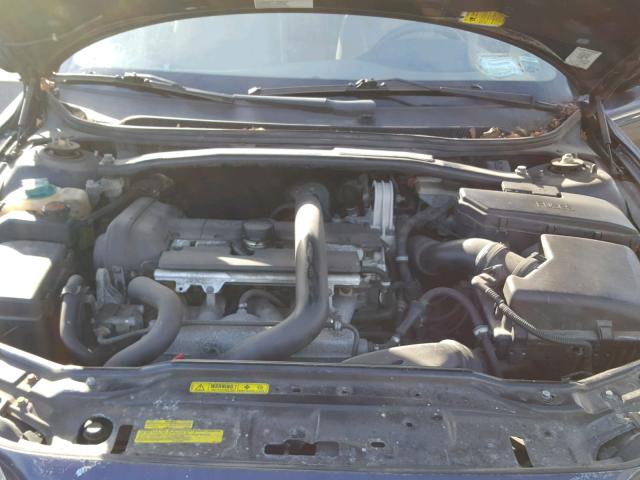 YV1RS58D532246129 - 2003 VOLVO S60 2.4T BLUE photo 7