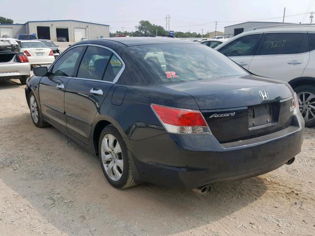 5KBCP3F79AB007743 - 2010 HONDA ACCORD EX BLACK photo 3