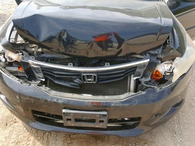 5KBCP3F79AB007743 - 2010 HONDA ACCORD EX BLACK photo 7