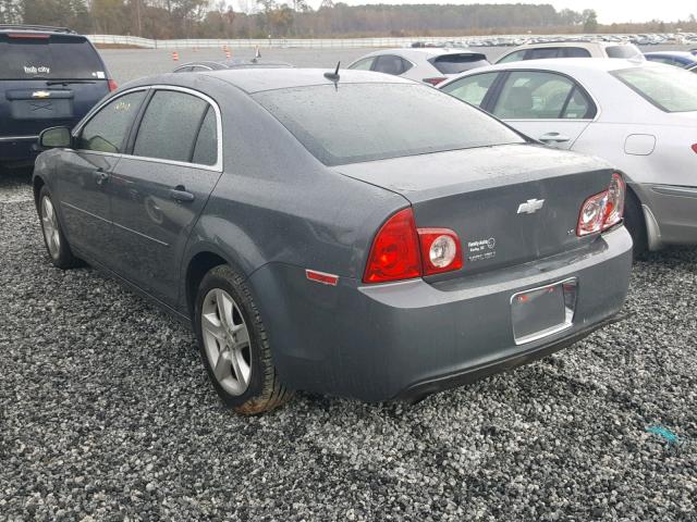 1G1ZG57B89F127041 - 2009 CHEVROLET MALIBU LS GRAY photo 3