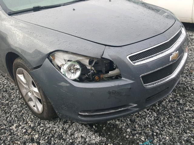 1G1ZG57B89F127041 - 2009 CHEVROLET MALIBU LS GRAY photo 9