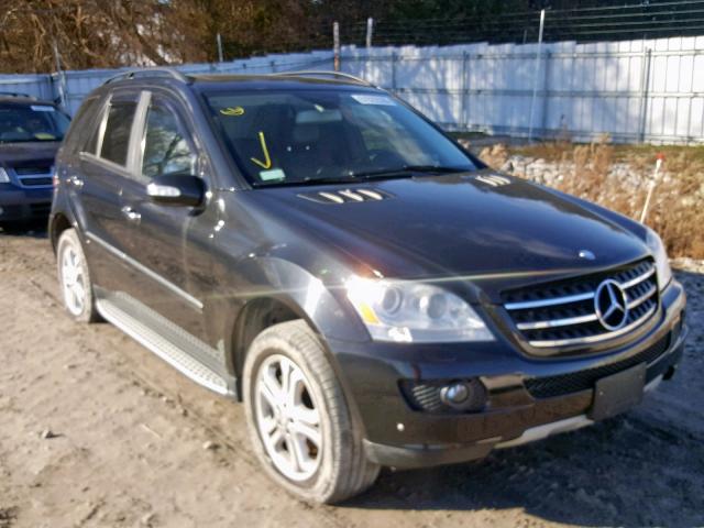 4JGBB22E88A435969 - 2008 MERCEDES-BENZ ML 320 CDI BLACK photo 1