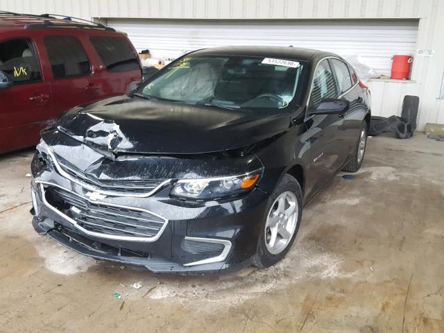 1G1ZB5ST9GF209906 - 2016 CHEVROLET MALIBU LS 黑色 照片 2