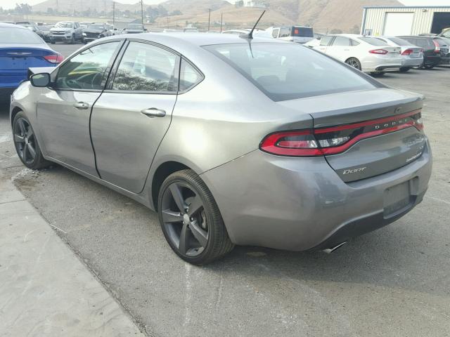 1C3CDFBA4DD305711 - 2013 DODGE DART SXT GRAY photo 3