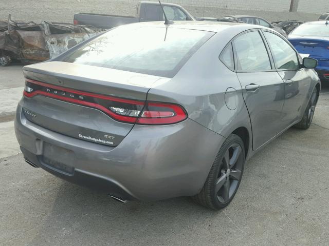 1C3CDFBA4DD305711 - 2013 DODGE DART SXT GRAY photo 4