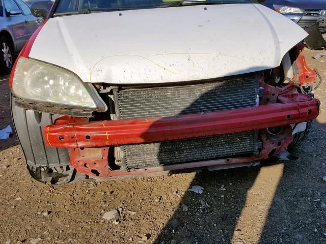 1HGEM22154L018124 - 2004 HONDA CIVIC DX V RED photo 9