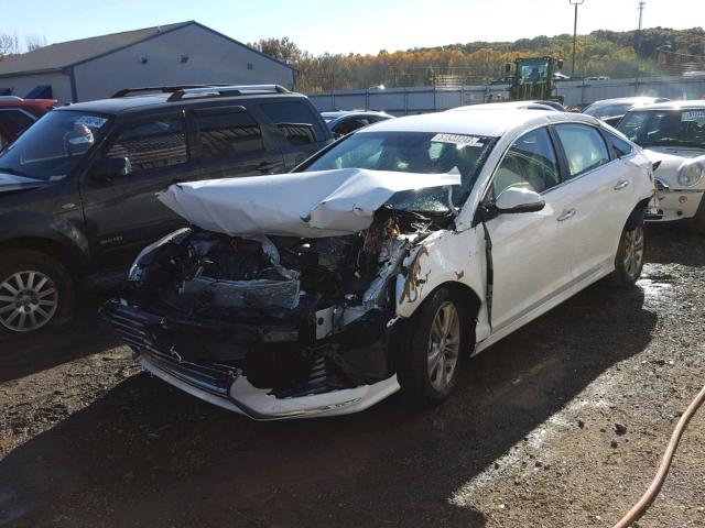 5NPE34AF9JH649663 - 2018 HYUNDAI SONATA SPO WHITE photo 2