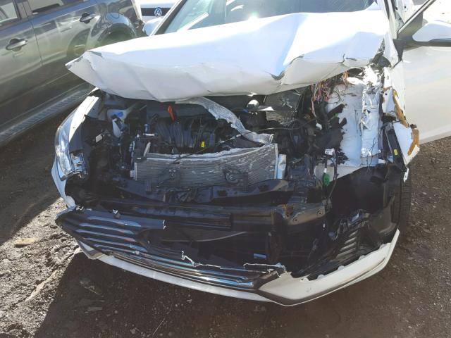 5NPE34AF9JH649663 - 2018 HYUNDAI SONATA SPO WHITE photo 7