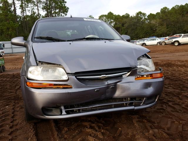 KL1TD66667B747933 - 2007 CHEVROLET AVEO BASE Boz foto 9