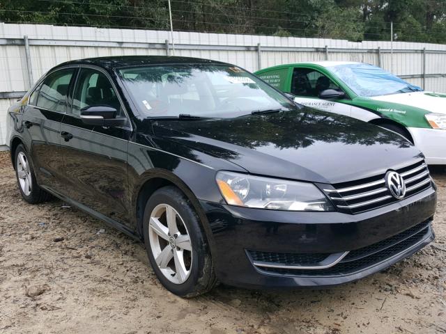 1VWBT7A37EC089179 - 2014 VOLKSWAGEN PASSAT SE BLACK photo 1