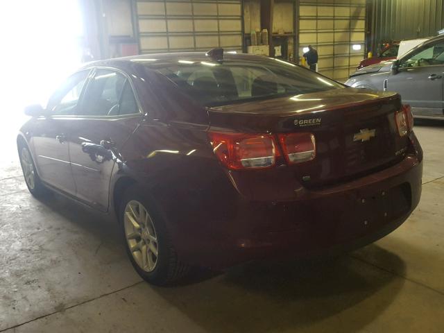 1G11C5SL9FF123441 - 2015 CHEVROLET MALIBU 1LT 栗色 照片 3