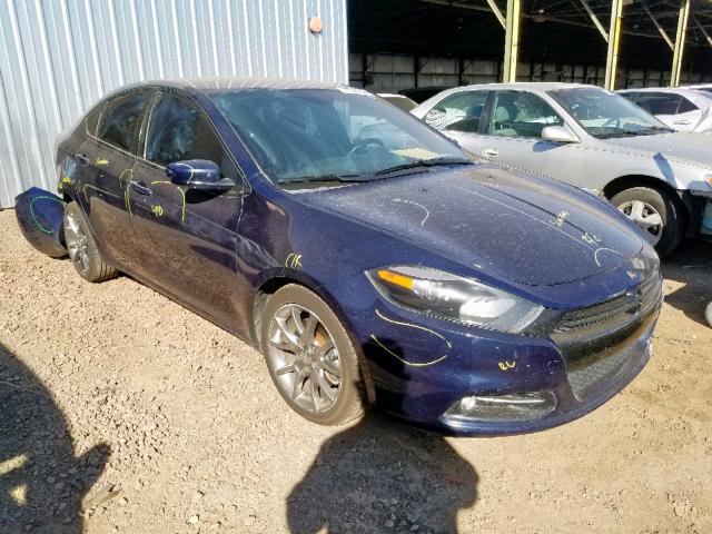 1C3CDFBB8FD213397 - 2015 DODGE DART SXT BLUE photo 1