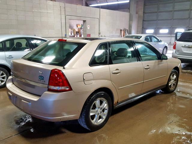 1G1ZT64844F248488 - 2004 CHEVROLET MALIBU MAX 金色 照片 4
