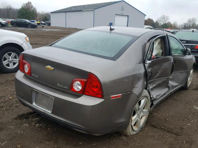 1G1ZB5EB5AF259874 - 2010 CHEVROLET MALIBU LS 棕色 照片 4