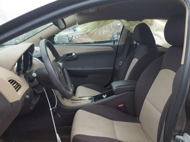 1G1ZB5EB5AF259874 - 2010 CHEVROLET MALIBU LS 棕色 照片 5