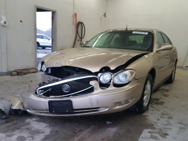 2G4WC532751233781 - 2005 BUICK LACROSSE C BEIGE photo 2