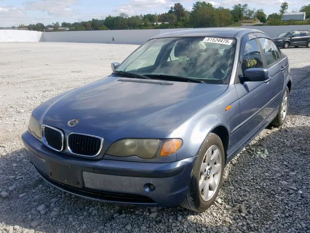 WBAEU33413PM53899 - 2003 BMW 325 XI BLUE photo 2