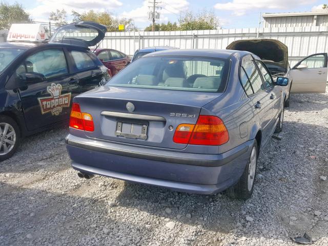 WBAEU33413PM53899 - 2003 BMW 325 XI BLUE photo 4