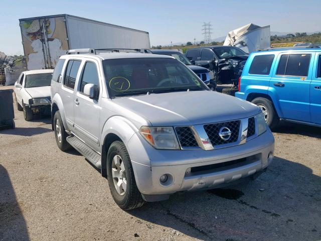 5N1AR18WX7C615698 - 2007 NISSAN PATHFINDER SILVER photo 1