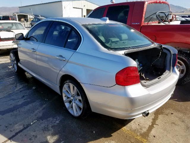 WBAPL5C5XBA742118 - 2011 BMW 335 XI SILVER photo 3