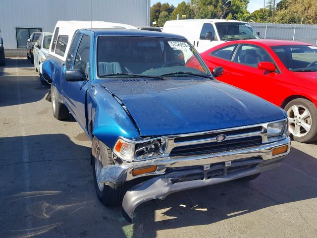 4TARN93P0RZ196838 - 1994 TOYOTA PICKUP 1/2 BLUE photo 1