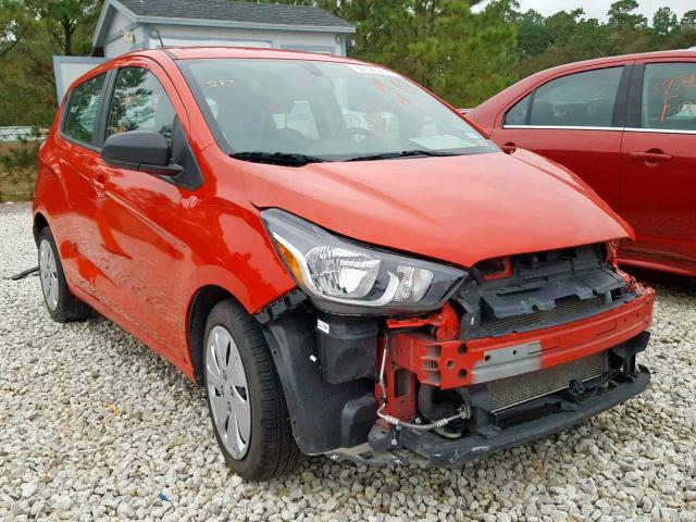 KL8CB6SA9GC638958 - 2016 CHEVROLET SPARK LS RED photo 1