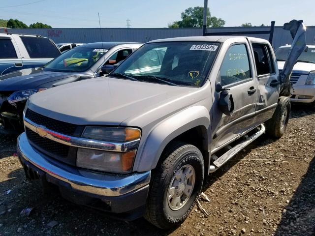 1GCDT136748147180 - 2004 CHEVROLET COLORADO TAN photo 2