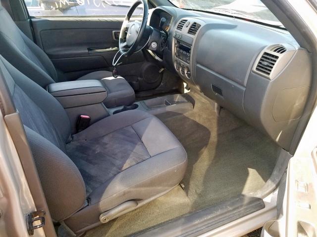 1GCDT136748147180 - 2004 CHEVROLET COLORADO TAN photo 5