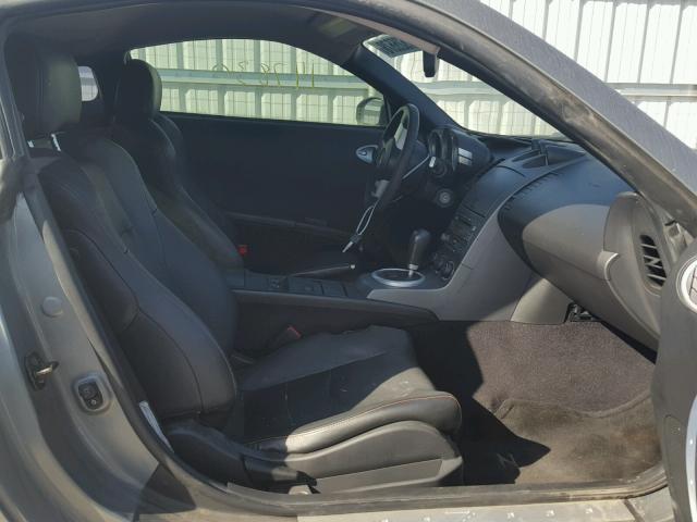 JN1AZ34E73T016705 - 2003 NISSAN 350Z COUPE GRAY photo 5